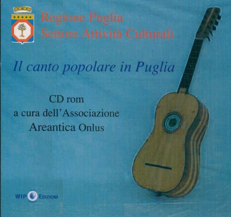 LA MUSICA POPOLARE IN PUGLIA CD ROM